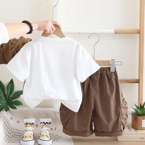 Brown_Trendy_&_Comfortable_Matching_Shorts_Set_For_Kids_For_Boys