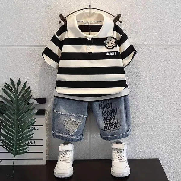 Black_Trendy_&_Comfortable_Monochrome_Shorts_Set_For_Boys