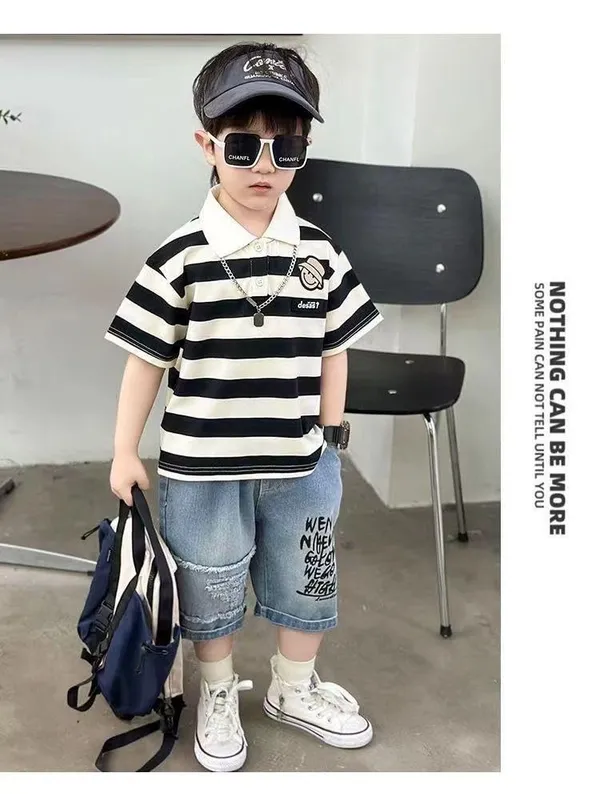 Black_Trendy_&_Comfortable_Monochrome_Shorts_Set_For_Boys