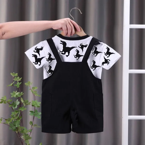 Black_Trendy_&_Comfortable_Dungaree_Set_For_Boys