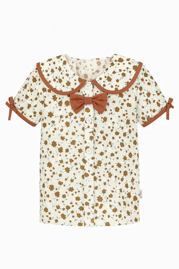 Brown_Trendy_&_Comfortable_Matching_Shorts_Set_For_Girls
