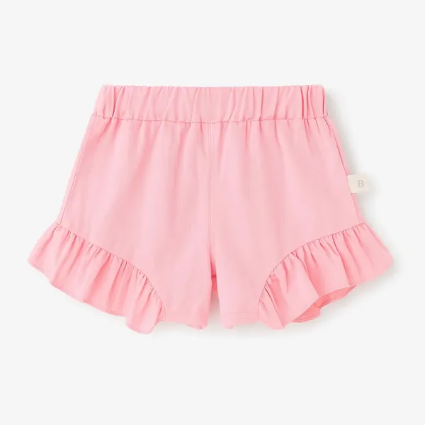 Pink_Trendy_&_Comfortable_Matching_Shorts_Set_For_Girls