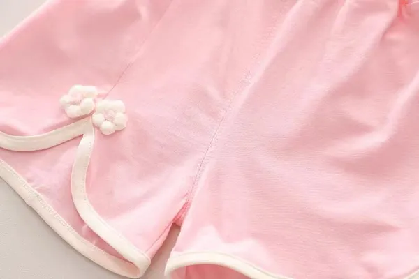 Pink_Trendy_&_Comfortable_Summery_Pastel_Sets_T_Shirt_&_Shorts_Set_For_Girls