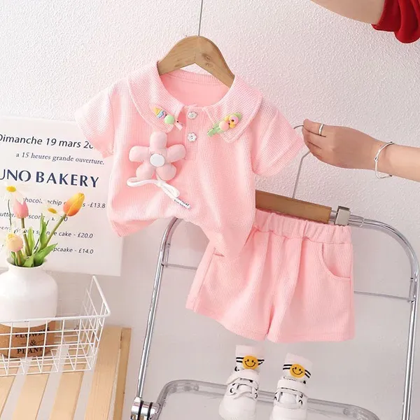Pink_Trendy_&_Comfortable_3D_Pastel_Shorts_Sets_For_Girls