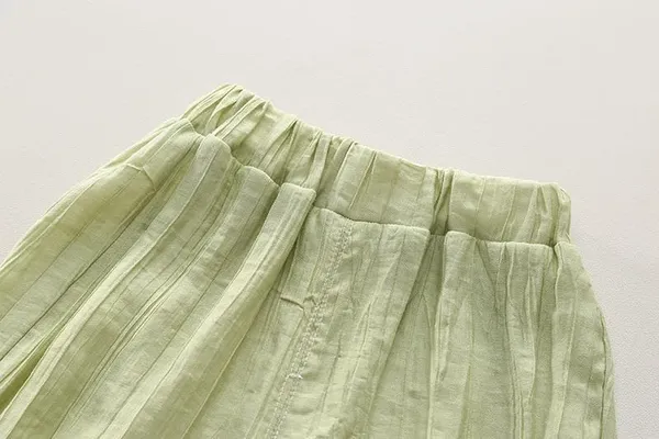 White_Trendy_&_Comfortable_Ruffled_Pants_Sets_For_Girls