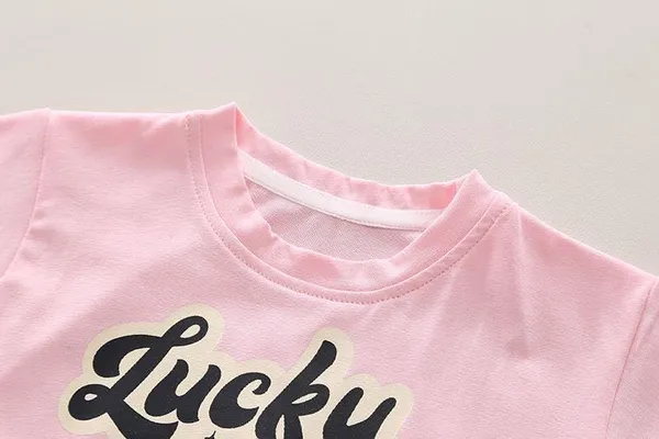 Pink_Trendy_&_Comfortable_Lucky_Cycle_Shorts_Set_For_Girls
