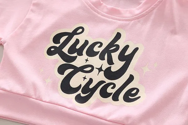Pink_Trendy_&_Comfortable_Lucky_Cycle_Shorts_Set_For_Girls