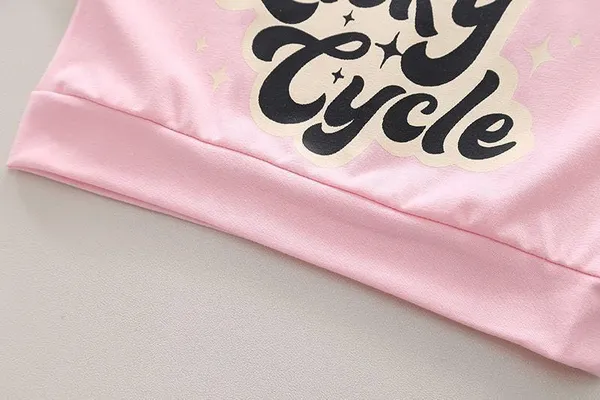 Pink_Trendy_&_Comfortable_Lucky_Cycle_Shorts_Set_For_Girls