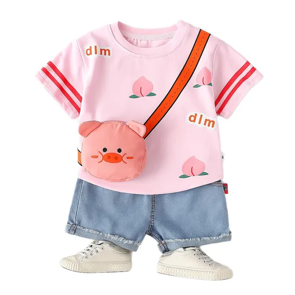 Pink_Trendy_&_Comfortable_3D_Animal_Denim_Set_For_Girls