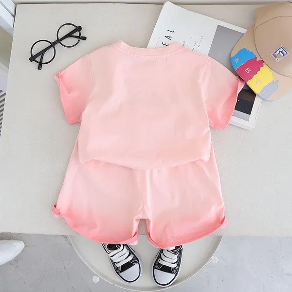 Pink_Trendy_&_Comfortable_Ombre_Shorts_Set_For_Girls