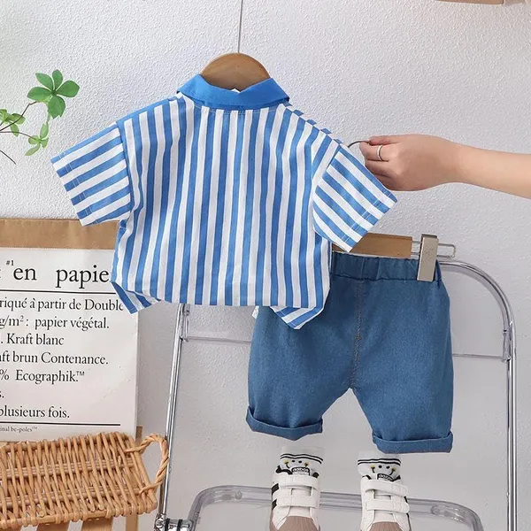 Blue_Trendy_&_Comfortable_Bear_Faced_Shirt_Set_For_Girls