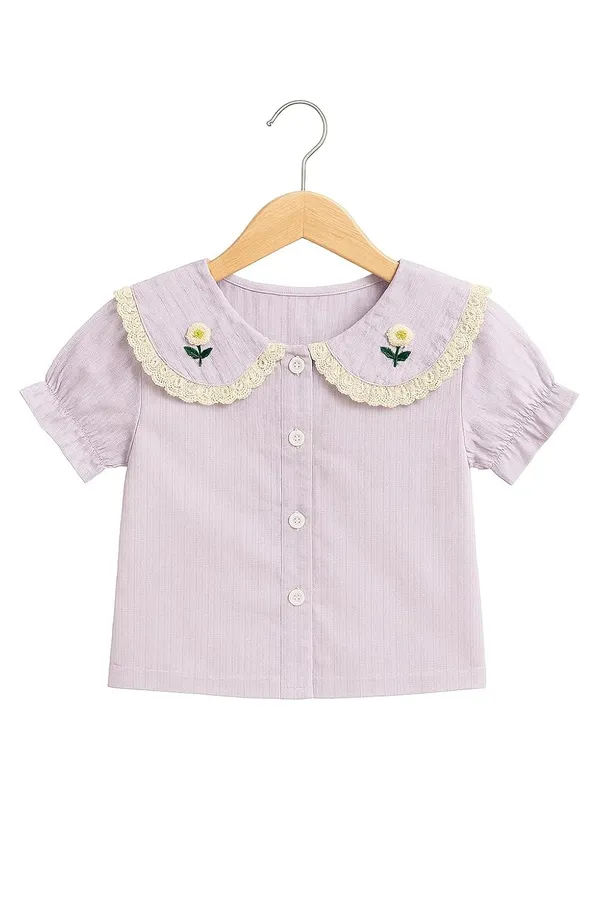 Lavender_Trendy_&_Comfortable_Lilac_Daisy_Daydream_Clothing_Set_For_Girls