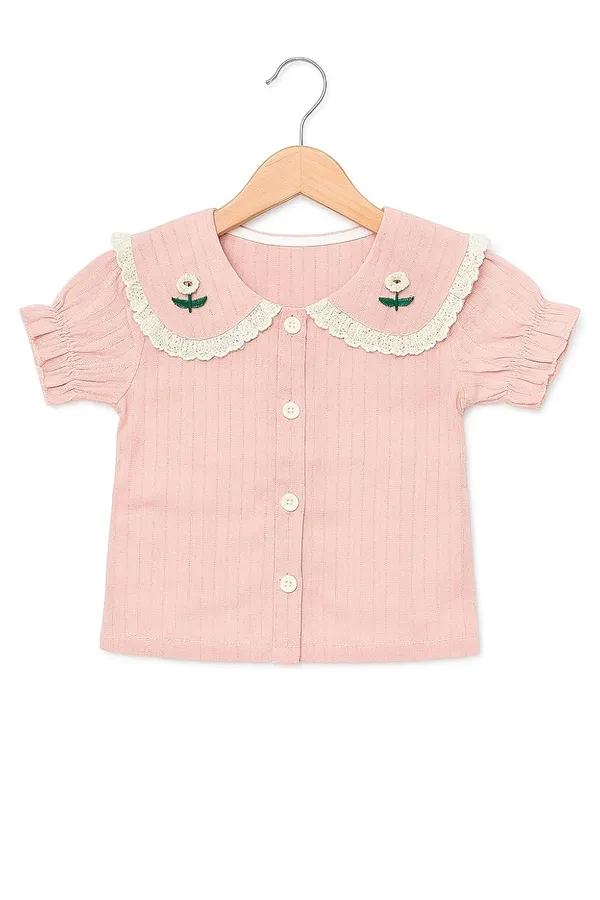 Pink_Trendy_&_Comfortable_Lilac_Daisy_Daydream_Clothing_Set_For_Girls