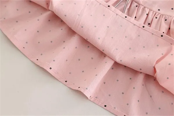 Pink_Trendy_&_Comfortable_Small_Polka_Dots_Set_For_Girls