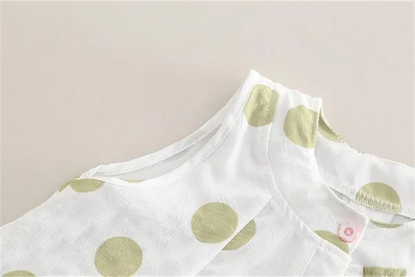 Green_Trendy_&_Comfortable_Polka_Dots_Pant_Set_For_Girls