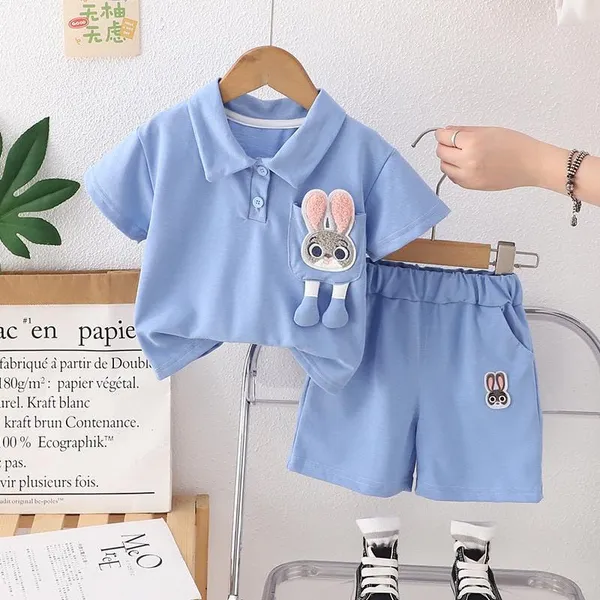 Blue_Trendy_&_Comfortable_Bunny_Shorts_Set_For_Girls