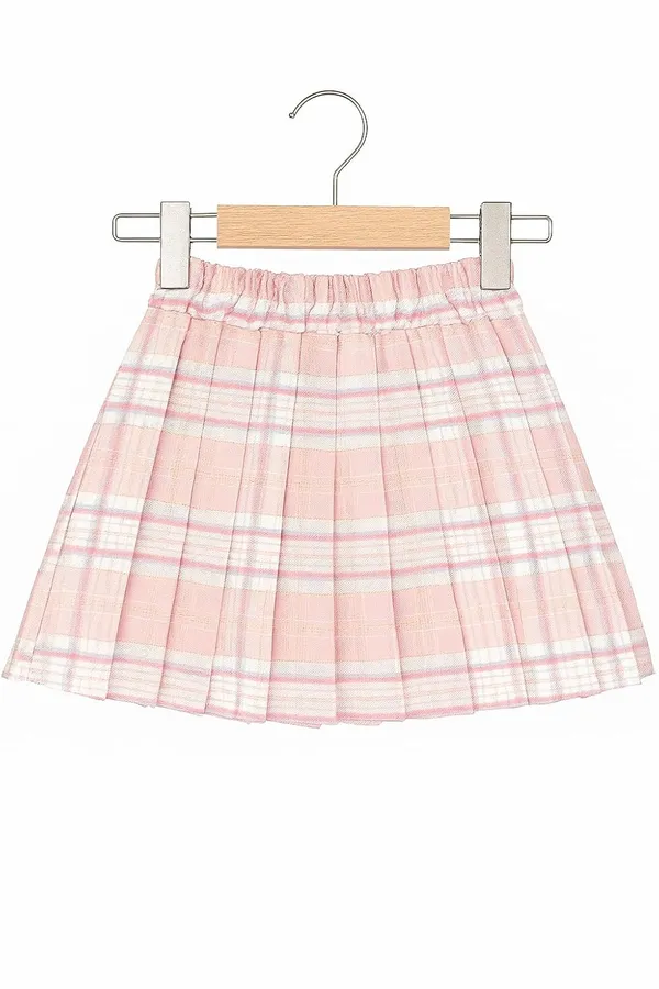 Pink_Trendy_&_Comfortable_Duckling_Day-Dream_Skirt_And_T-Shirt_Set_For_Girls