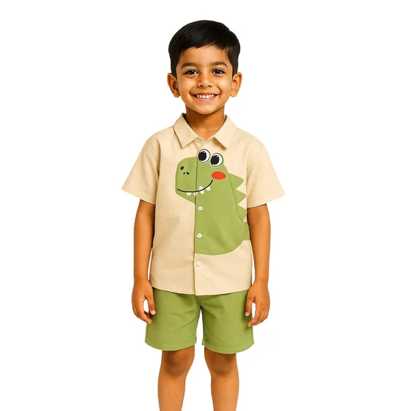 Brown_Trendy_&_Comfortable_Cotton_T-Shirt_With_Shorts_For_Baby_Boys