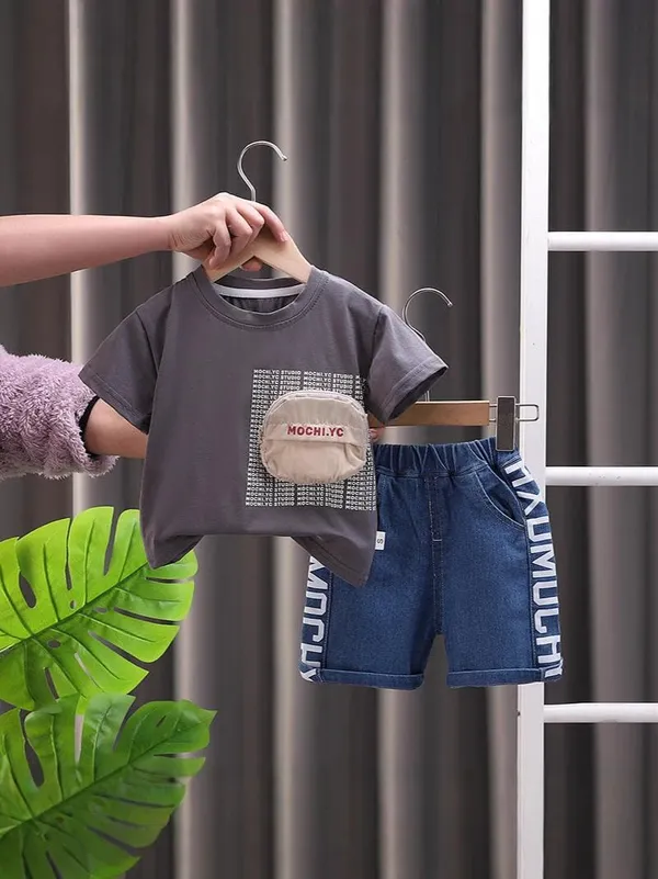 Grey_Trendy_&_Comfortable_3D_Pocket_Short_Set_For_Boys