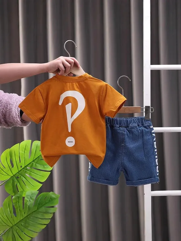 Orange_Trendy_&_Comfortable_3D_Pocket_Short_Set_For_Boys