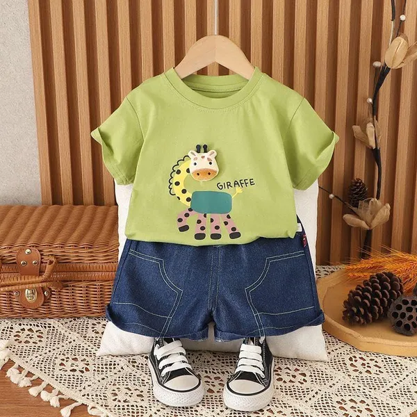 Green_Trendy_&_Comfortable_Giraffe_Denim_Set_For_Boys