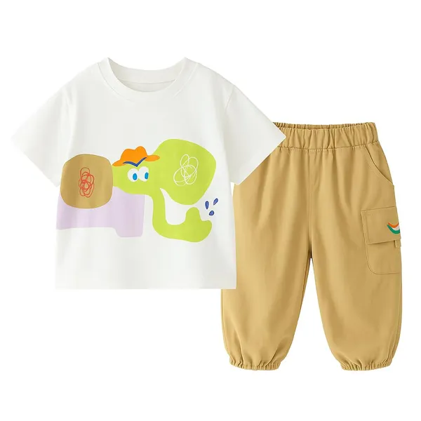 Brown_Trendy_&_Comfortable_Elephant_Cargo_Set_For_Girls