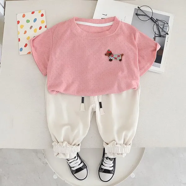 Pink_Trendy_&_Comfortable_Dog_Shorts_Set_For_Girls