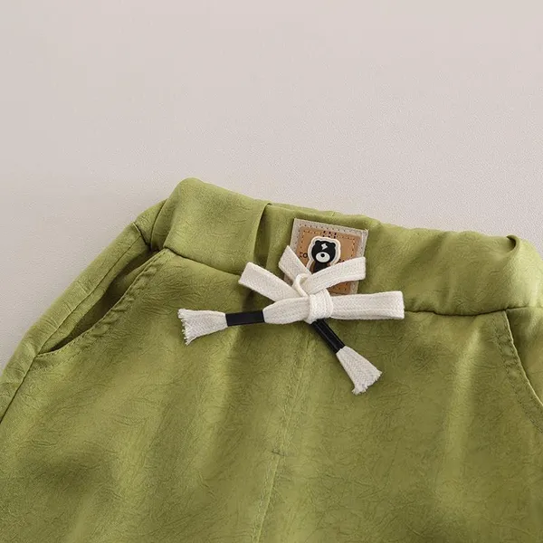 White_Trendy_&_Comfortable_Dog_Shorts_Set_For_Girls