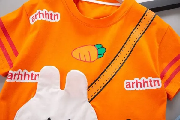 Orange_Trendy_&_Comfortable_3D_Animal_Denim_Set_For_Girls