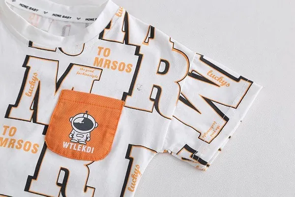 Orange_Trendy_&_Comfortable_Astronaut_Short_Set_For_Boys