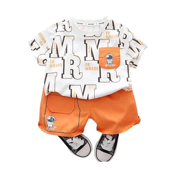 Orange_Trendy_&_Comfortable_Astronaut_Short_Set_For_Boys
