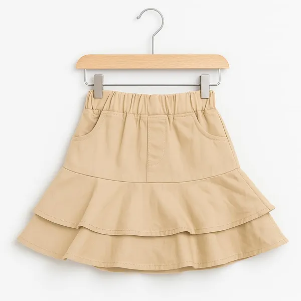 Black_Trendy_&_Comfortable_Daisy_Days_Tee_&_Twirl_Skirt_Set_For_Girls