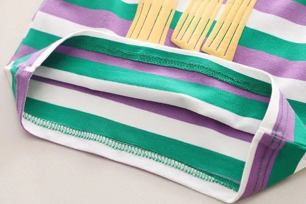 Green_Trendy_&_Comfortable_Striped_T-Shirt_Shorts_Set_For_Boys