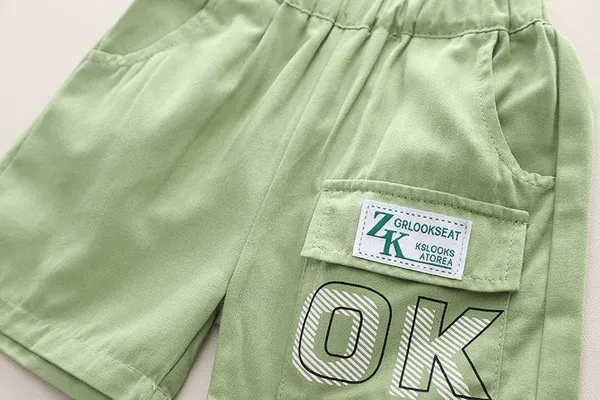 Yellow_Trendy_&_Comfortable_Striped_T-Shirt_Shorts_Set_For_Boys