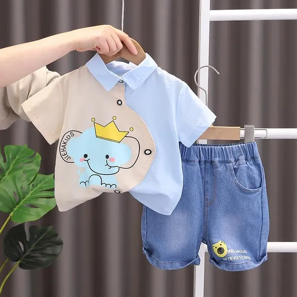 Blue_Trendy_&_Comfortable_Elephant_Short_Set_For_Boys