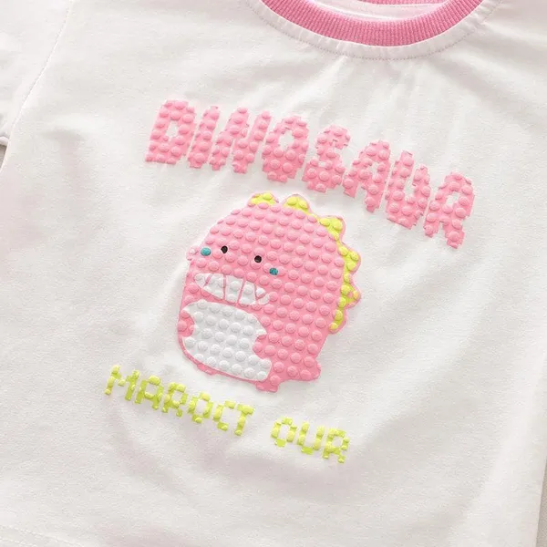 Pink_Trendy_&_Comfortable_Dinosaur_Matching_Short_Set_For_Boys