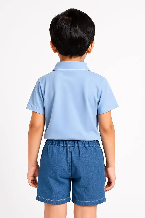 Blue_Trendy_&_Comfortable_Jurassic_Polo_Dino_Top_&_Jungle_Shorts_Set_For_Boys