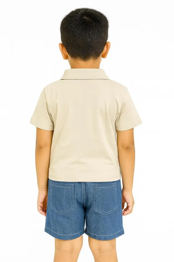 Grey_Trendy_&_Comfortable_Jurassic_Polo_Dino_Top_&_Jungle_Shorts_Set_For_Boys