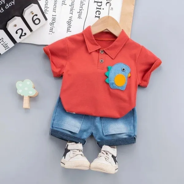 Red_Trendy_&_Comfortable_Polo_T-Shirt_Denim_Set_For_Boys