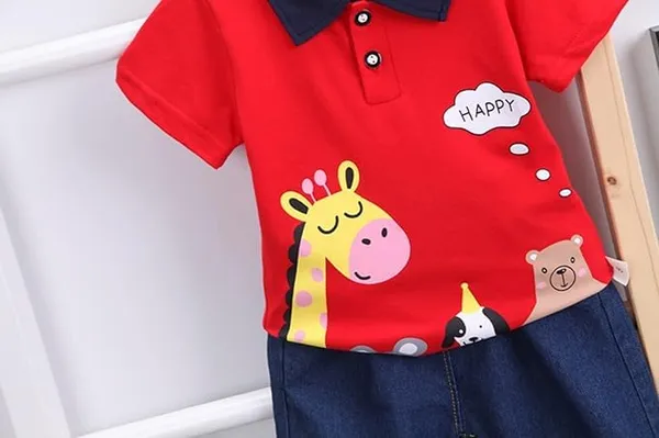 Red_Trendy_&_Comfortable_Giraffe_Denim_Set_For_Boys