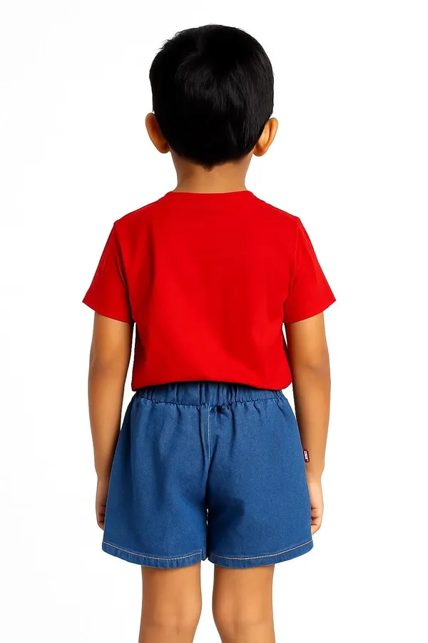 Red_Trendy_&_Comfortable_Smiley_T-Shirt_Denim_Set_For_Boys