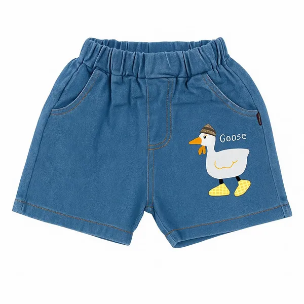 Green_Trendy_&_Comfortable_Ducking_T_Shirt_Shorts_Set_For_Boys