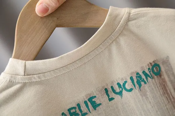 Cream_Printed_Cotton_T-Shirt_With_Shorts_For_Baby_Boys