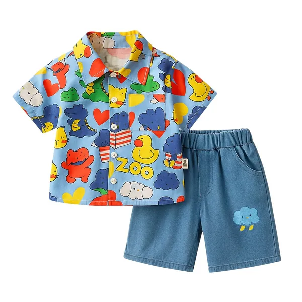 Blue_Trendy_&_Comfortable_Zoo_Shorts_Set_For_Boys