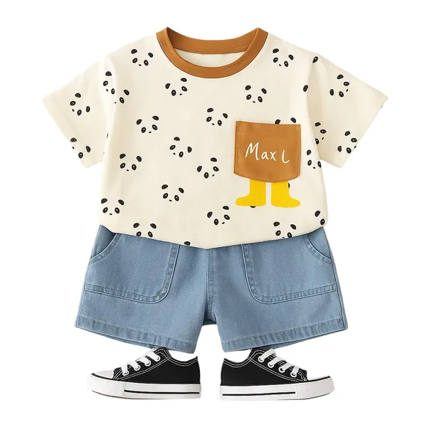 Black_Trendy_&_Comfortable_Bear_Denim_Shorts_For_Boys