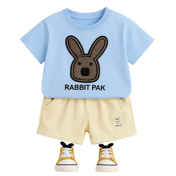Blue_Trendy_&_Comfortable_Rabbit_Shorts_Set_For_Boys