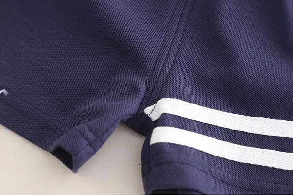 White_Trendy_&_Comfortable_Polo_T-Shirt_Shorts_Set_For_Boys