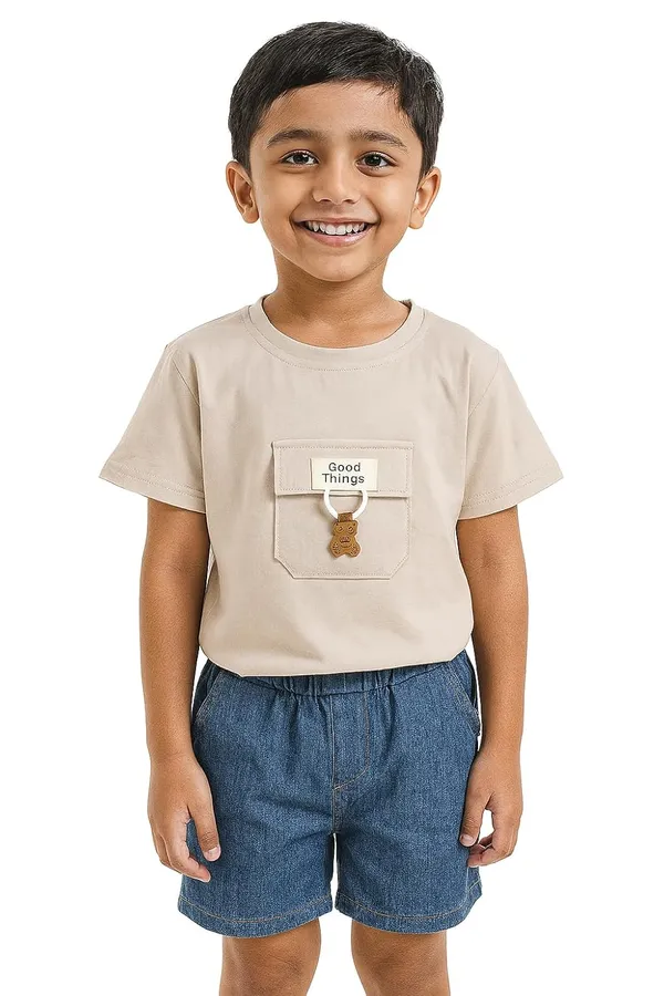 Gray_Trendy_&_Comfortable_Good_Things_T_Shirt_And_Shorts_Set_For_Boys