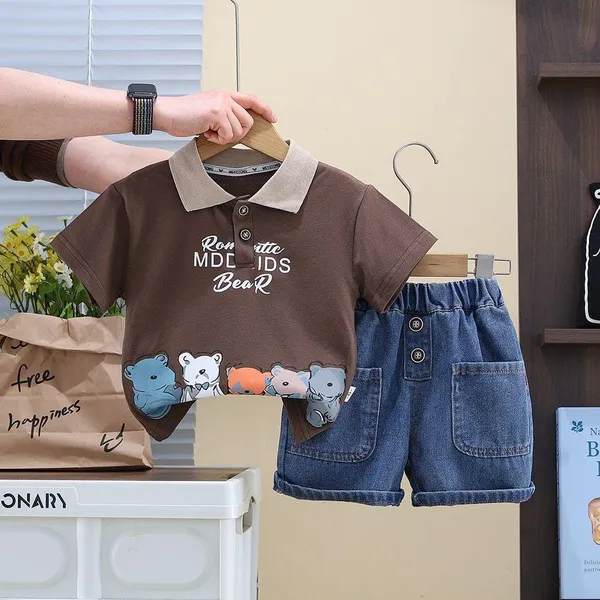 Brown_Trendy_&_Comfortable_Polo_T-Shirt_Denim_Set_For_Boys