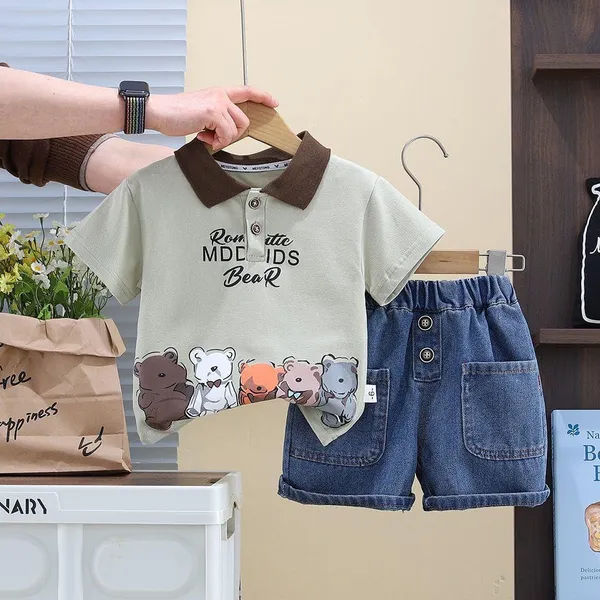 Green_Trendy_&_Comfortable_Polo_T-Shirt_Denim_Set_For_Boys